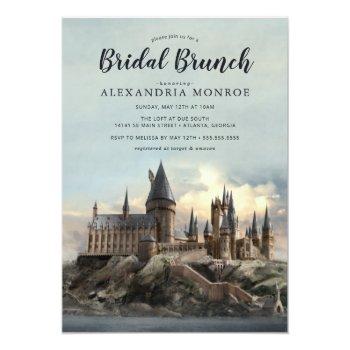 Harry Potter | Hogwarts Castle Bridal Brunch Invitation Front View