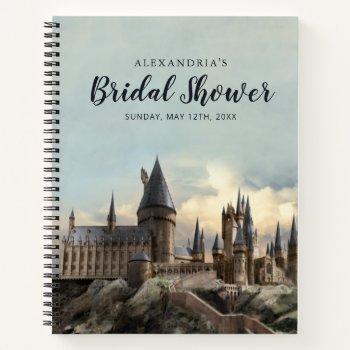 harry potter | hogwarts castle bridal shower notebook