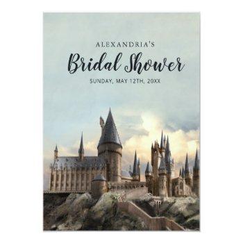 Harry Potter | Hogwarts Castle Bridal Shower Notebook Front View