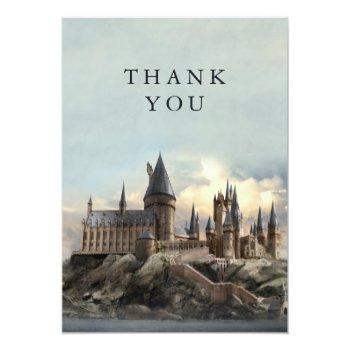 Harry Potter Hogwarts Castle Thank You Front View