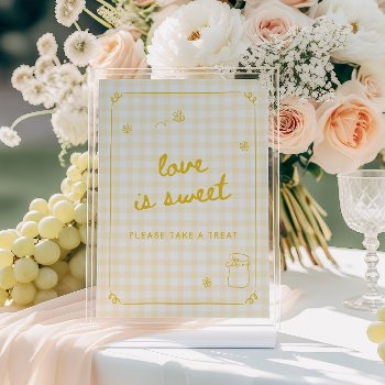 honey bee bridal shower love is sweet card