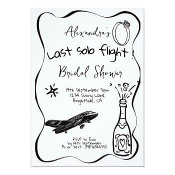 Last Solo Flight Drawn Front View