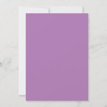 london hue,opera mauve,pale purple, invitation