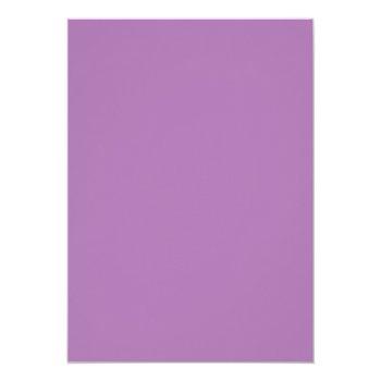 London Hue,opera Mauve,pale Purple, Invitation Front View