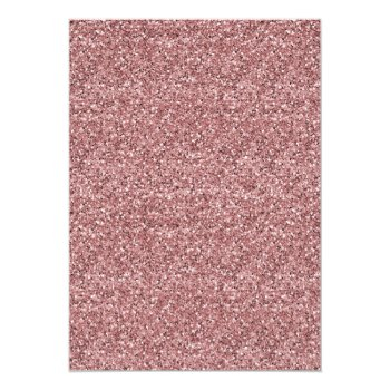 Luxury Glam Rose Gold Glitter Drips Front View