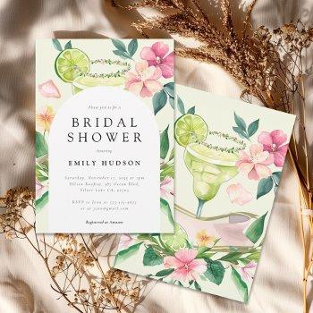 margarita mexican fiesta bridal shower invitation