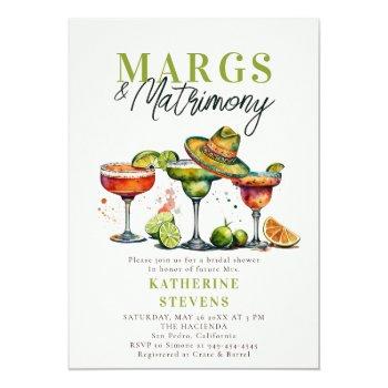 Margs Matrimony Margaritas Colorful Front View