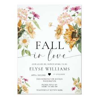 Mews Sunflower Fall In Love Autumn Front View