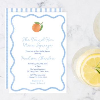 minimalist amalfi coast wavy border bridal shower invitation