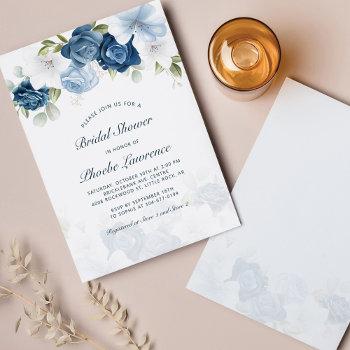 modern floral bridal shower botanical invitation stationery