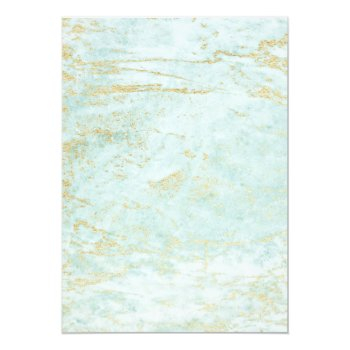 Modern Marbles In Ocean With Gold Front View