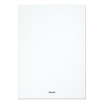 Modern Minimalist Plain Personalized Thank You Stationery Front View