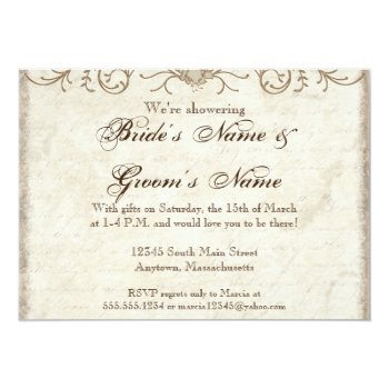 Modern Vintage Peony Floral Swirls, Save The Date Front View
