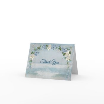 nautical beach watercolor bridal shower thank you 