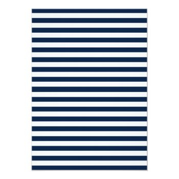 Navy And White Anchor Nautical Front View