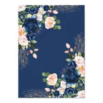Navy Blush Travel Adventure Front View