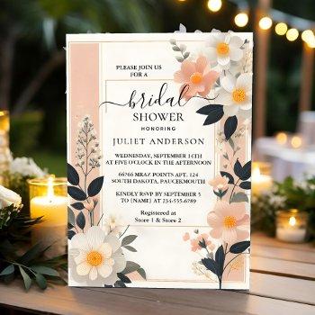 new we do acrylic asian thick korean bridal shower invitation