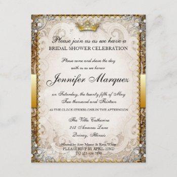 ornate fairytale storybook bridal shower invitatio invitation