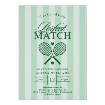 Perfect Match Tennis Front View