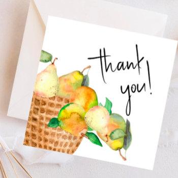 perfect pear - bridal/couples thank you card