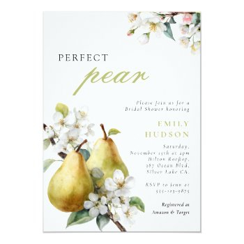 Perfect Pear Floral Front View