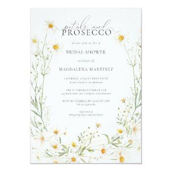 Petals Prosecco Boho Daisy Front View