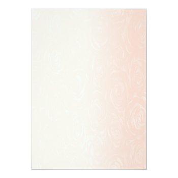 Photo Princess Carriage Rose Gold Foil Thank You Foil Invitation Postcard Front View