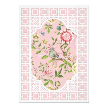 Pink Chinoiserie Trianon Front View