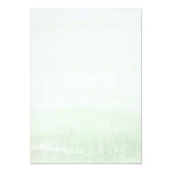 Please Bring A Recipe Greenery Bridal Shower Enclosure Card Front View