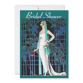 red roses in the night ,bridal shower invitation