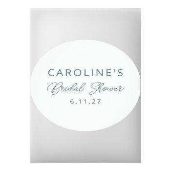 Retro Boho Floral Yellow Custom Bridal Shower Can Cooler Front View