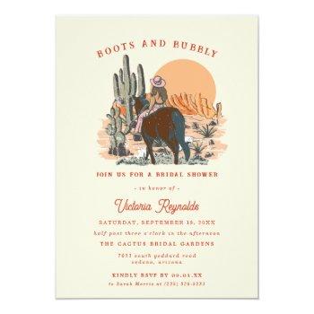 Retro Western Desert Front View