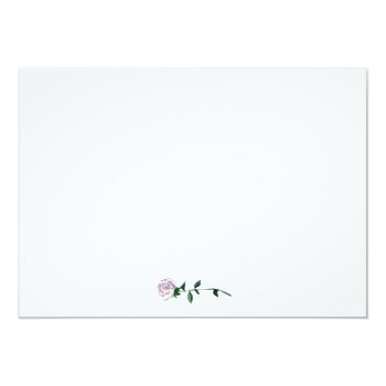 Romantic Floral Nautical Anchor Bridal Shower Invi Invitation Front View