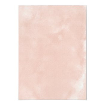 Rose Gold Dress Blush White Rustic Bridal Shower Invitation Front View