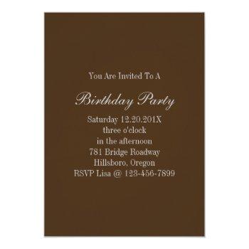Rustic Barn Wood Wildflower Cowboy Western Star Invitation Front View