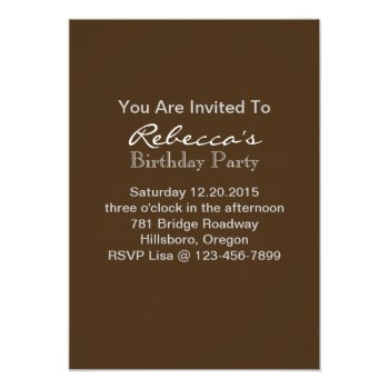 Rustic Barn Wood Wildflower Western Country Cowboy Invitation Front View