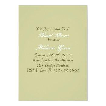 Rustic Country Wildflower White Birch Wedding Invitation Front View
