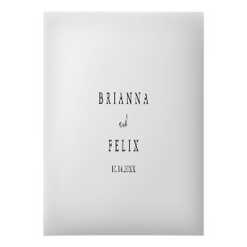 Rustic Floral And Botanical Foliage Wedding Place Card Front View