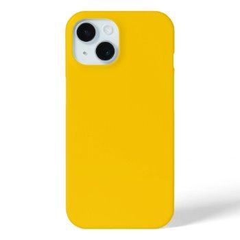 school bus safety yellow autumn fall solid color iphone 15 case