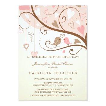 Shabby Chic Love Birds Front View