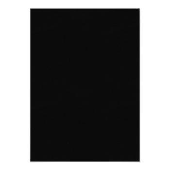 Simple Minimalist Black Bridesmaid Thank You Card Front View