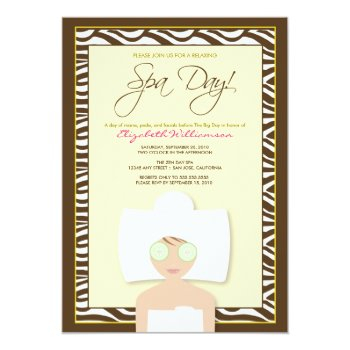 Spa Day  (yellow) Front View