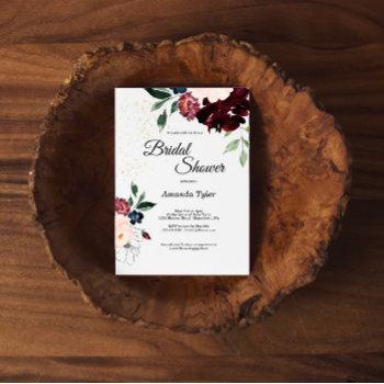 summer celebration bridal shower invitation