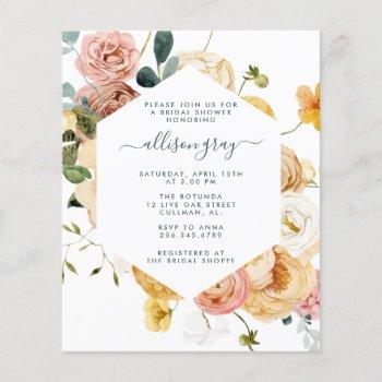 sutton bridal shower invitation