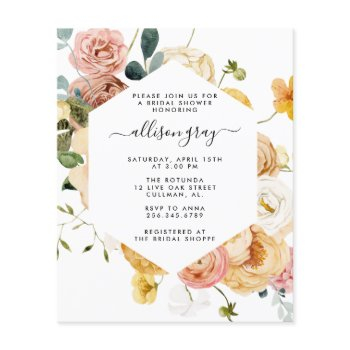 sutton bridal shower invitation