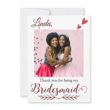 thank you for being my bridesmaid proposal