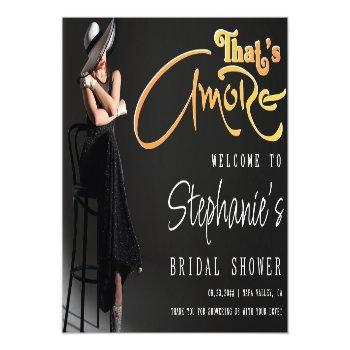 That's Amore Aperol Bridal Shower Photo Welcome Foam Board Front View