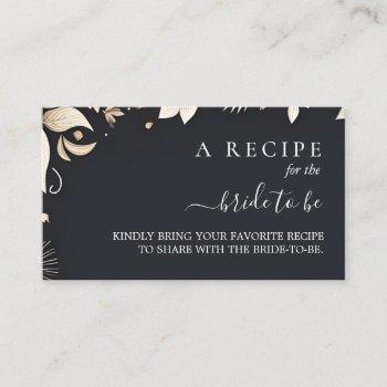 traditional marriage vow renewal bridal shower enclosure card