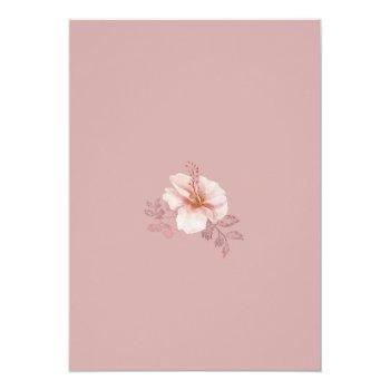 Tropical Pink Tracery Front View