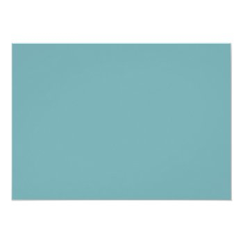 Turquoise Pink Watercolor Floral Front View